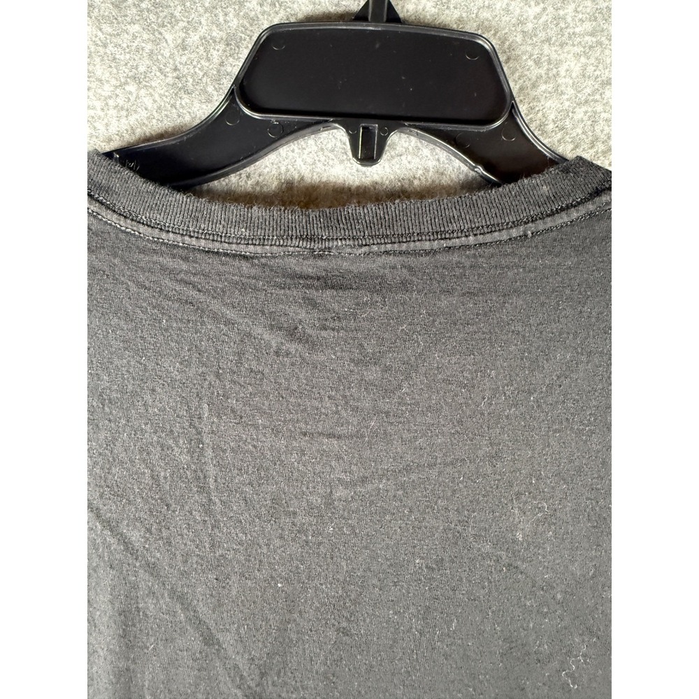 Netflix Stranger Things Hellfire Club Graphic T-Shirt Black Mens XL Cotton Tee - Picture 3 of 7